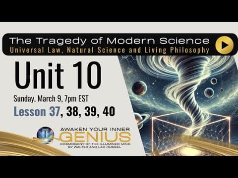 Unit 10: Light and Creation